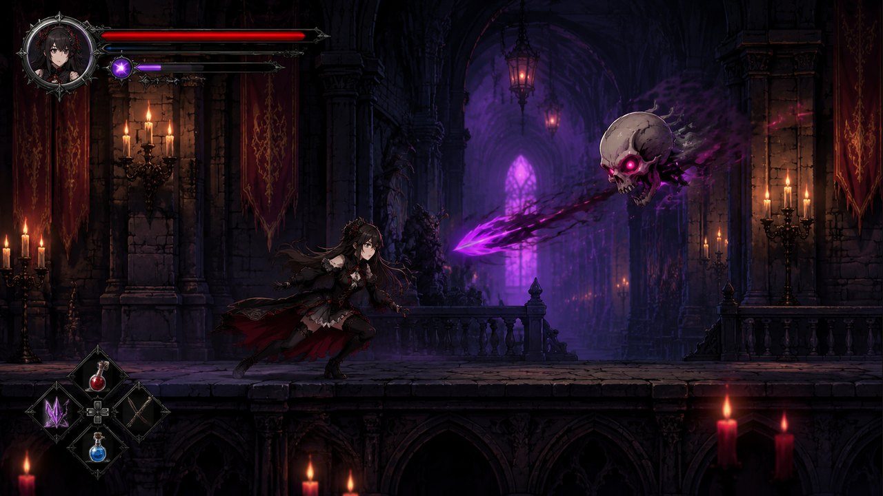哥特少女勇闯恶魔城2 任务推进 详情图 8